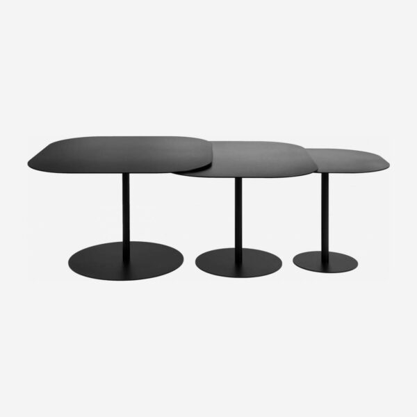 Galets- Tables gigognes en métal – Image 2